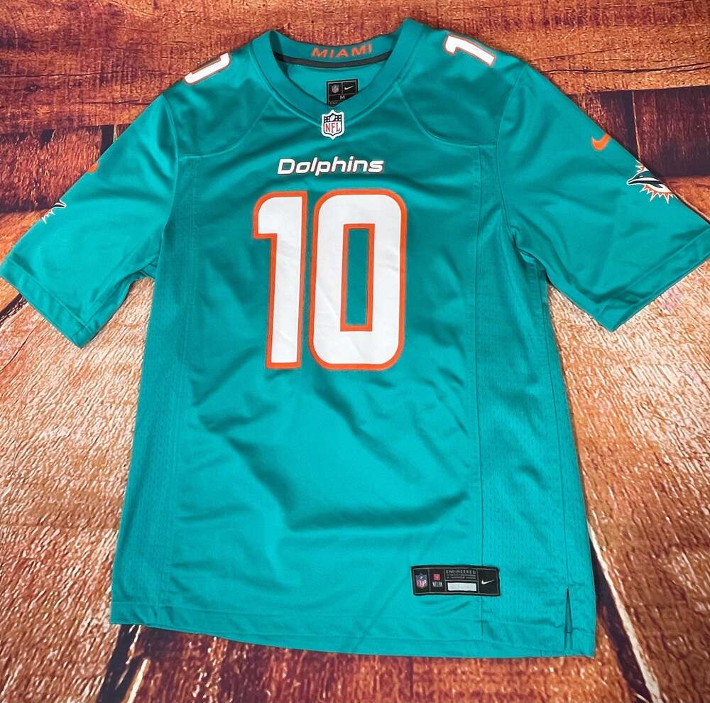 Nike Miami Dolphins Tyreek Hill #10 NFL Jersey Size M